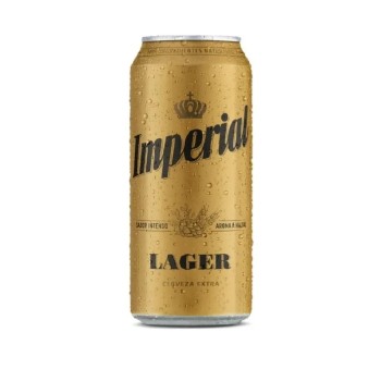 CERVEZA IMPERIAL LAGER LATA 473CC