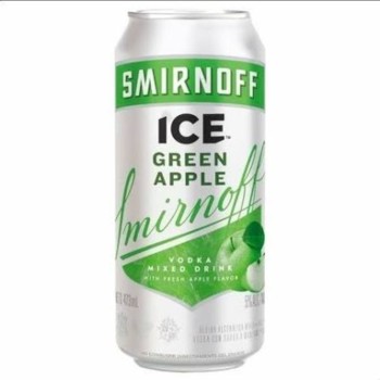 SMIRNOFF LATA 473CC MANZANA