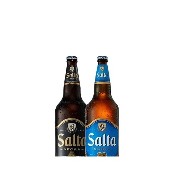 CERVEZA SALTA RUBIA LITRO X 2 BOT PROMO