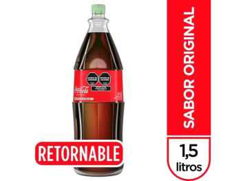 COCA COLA RETORNABLE 1.5 L. CAJON MAYOR GASEOSAS