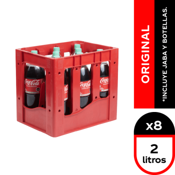 COCA COLA RETORNABLE 2 L. CAJON MAYOR GASEOSAS