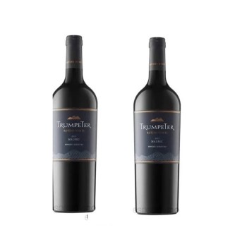# - 2 VINOS TRUMPETER MALBEC - DELIVERY
