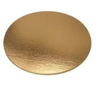 DISCO DORADO 14 CM (X10)