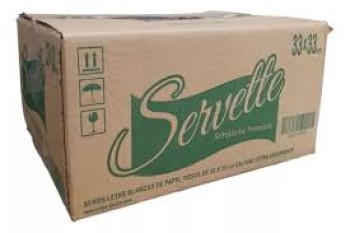 SERVILLETAS 33X33 ecoroyal