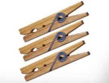 BROCHES DE MADERA MR. TRAPO