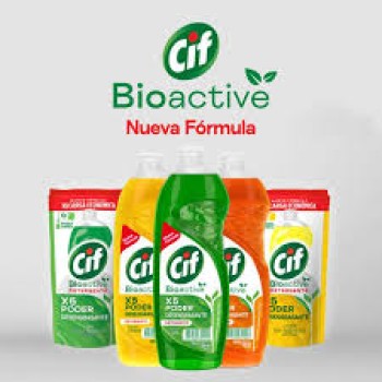 DETERGENTE CIF BIOACTIVE 300 ML.