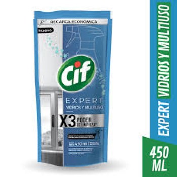 CIF EXPERT VIDRIOS D.P. 450 ML.