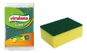 ESPONJA LISA VIRULANA