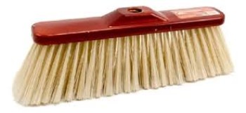 ESCOBILLON LAQUEADO 6 HILERAS