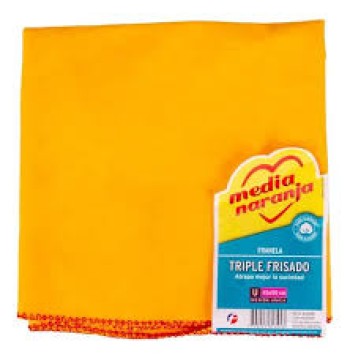 FRANELA MEDIA NARANJA