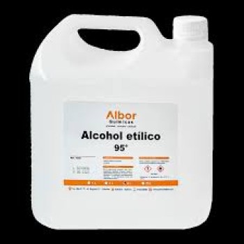 ALCOHOL X 5 LTS.