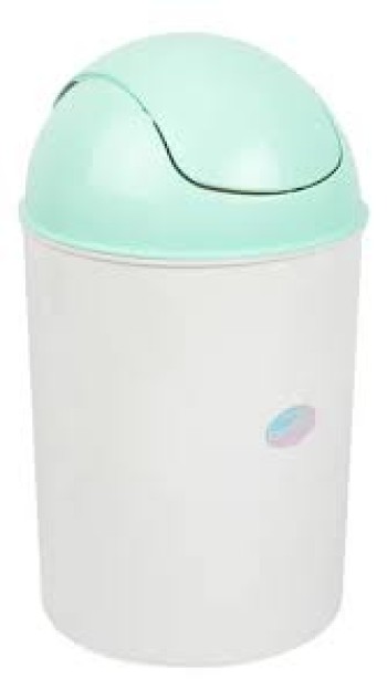 CESTO C/TAPA VAIVEN 8 LTS. COLORES