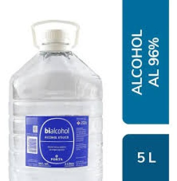 ALCOHOL PORTA X 5 LTS 96%