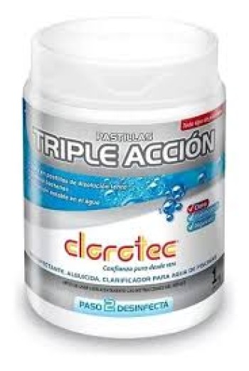 CLORO PASTILLAS TRIPLE ACCION CLOROTEC
