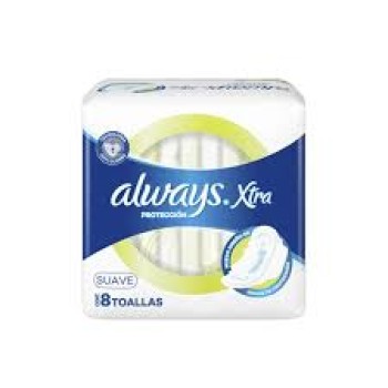 ALWAYS XTRA PROTECCION SUAVE X 8