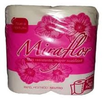 HIGIENICO MIRAFLOR 30 MTS. X 32 UNI.