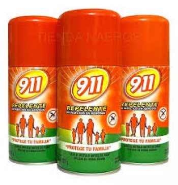 REPELENTE 911 AEROSOL 165 ML