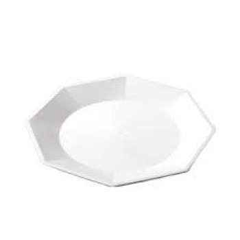 PLATOS KOVAL BLANCO 17CM (X10)