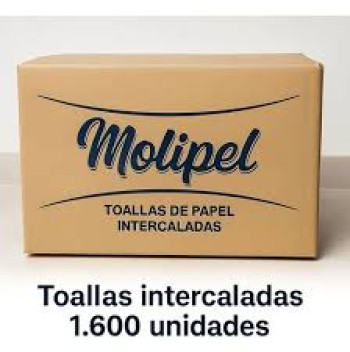 MOLIPEL CAJA INTERCALADAS 1600U