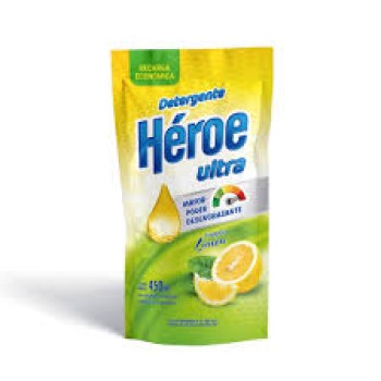 HEROE SACHET LIMON 450ML