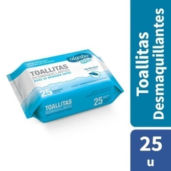 ALGABO TOALLITAS DESMAQ. 25U