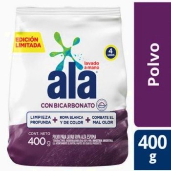 ALA C/ BICAR LAV. MANO 400GR
