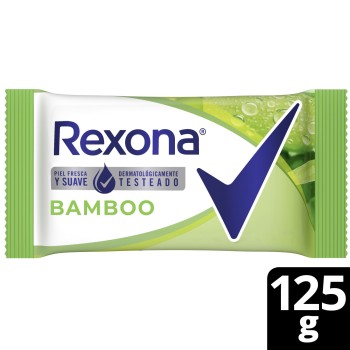 REXONA JABON BAMBOO 125G