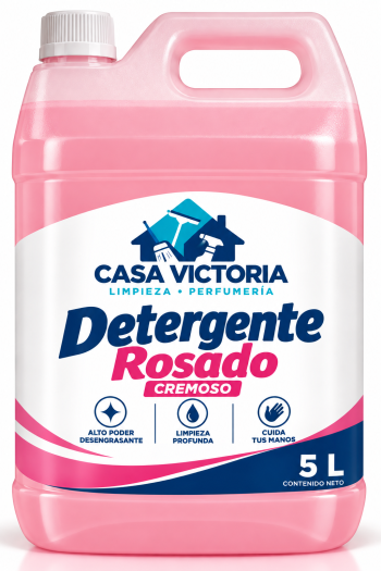 DETERGENTE ROSADO 5LTS