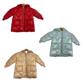 Campera Infantil Capucha de Piel. R-20