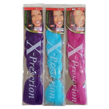 Kanekalón. Pelo Extensión.