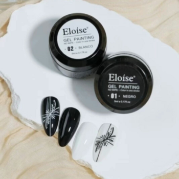 GEL PAINT NEGRO/BLANCO
