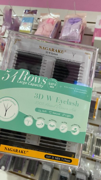 PESTAÑAS 54 ROWS (3D) 0.07 MIX