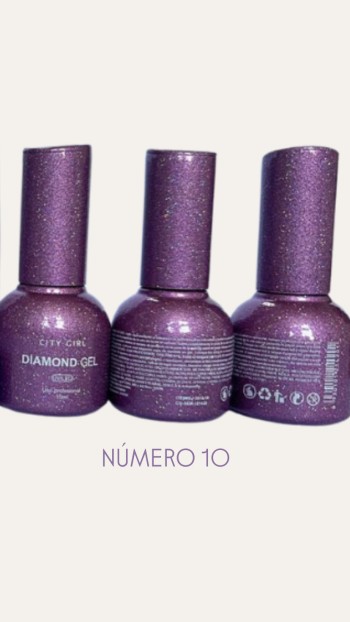 ESMALTE UV (10) DIAMOND 10ML