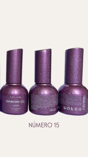 ESMALTE UV (15) DIAMOND 10ML