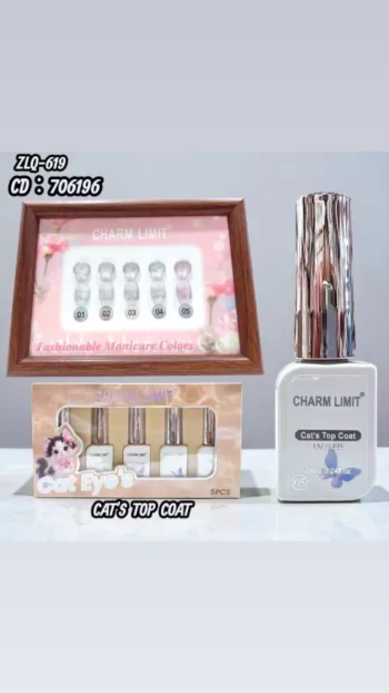 TOP COAT OJO DE GATO CHARM LIMIT