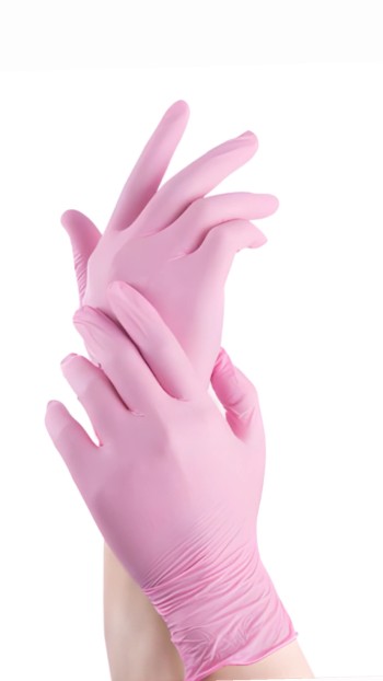 GUANTES ROSA X PAR TALLE M