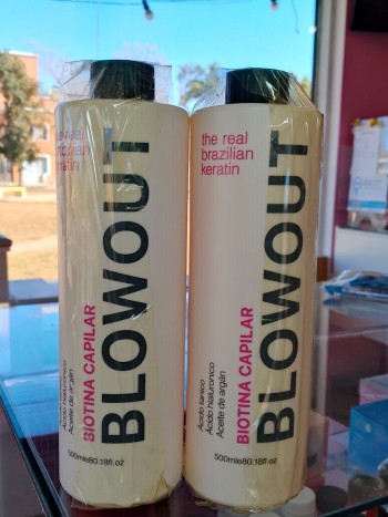 BLOW OUT BIOTINA CAPILAR REAL BRAZILIAN