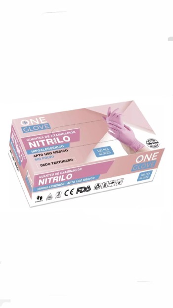 CAJA E GUANTES TALLE L (ROSA)