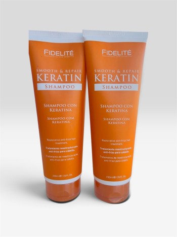 SHAMPOO DE KERATINA EN POMO 230ML