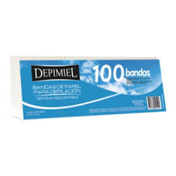 BANDAS DEPILATORIAS X 100U