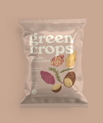 GREEN CROPS - Snack Papines con Nuez Moscada paq. x 45 grs (12)