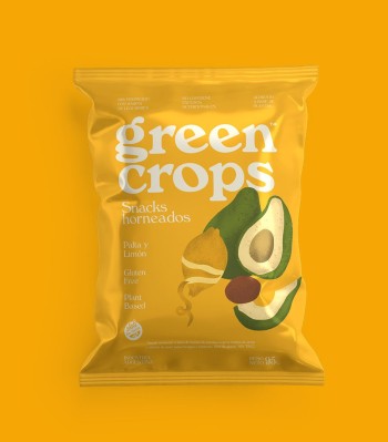 GREEN CROPS - Snack Palta y Limón paq. x 45 grs (12)