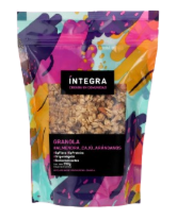 INTEGRA - Granola Almendra + Cajú + Arándanos - paq. 350 grs