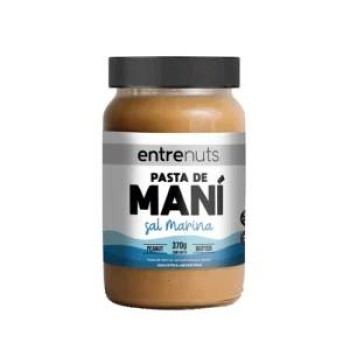 ENTRENUTS - Pasta de Maní c/Sal Marina x 370 grs (12)