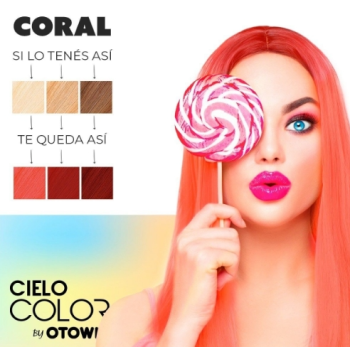 OTOWIL CIELO COLOR CORAL 50G
