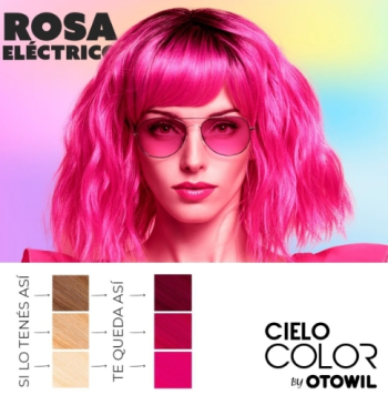 OTOWIL CIELO COLOR ROSA ELECTRICO 50G