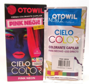 OTOWIL CIELO COLOR PINK NEON 50G