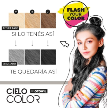 OTOWIL CIELO COLOR GRIS SMOKE 50G