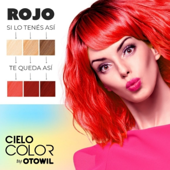 OTOWIL CIELO COLOR ROJO 50G