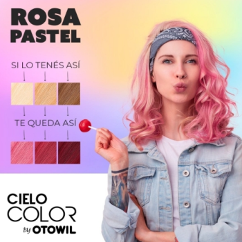 OTOWIL CIELO COLOR ROSA PASTEL